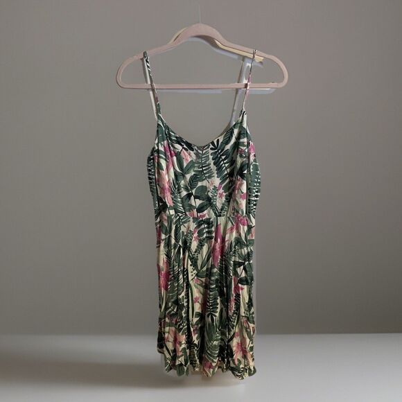 Old Navy Dresses & Skirts - Old Navy Midi Large Dress Coastal Forest Fairy Hipster Flowy Strappy